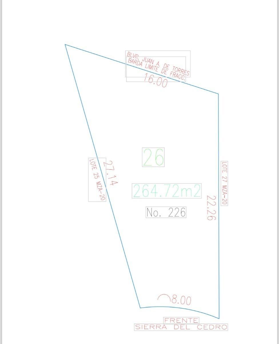 Terreno en venta en Sierra Nogal — foto 1