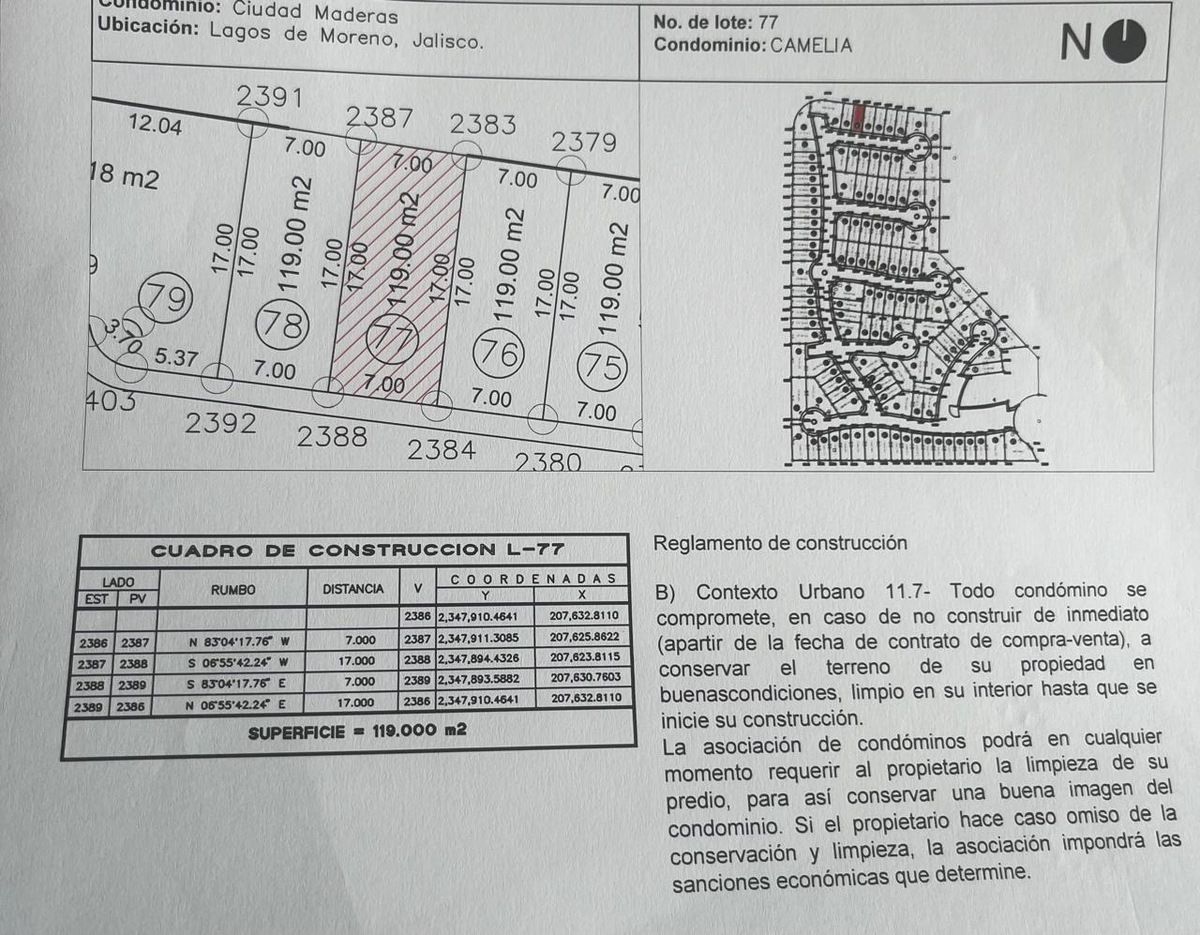 Terreno en venta en Lagunillas — foto 1