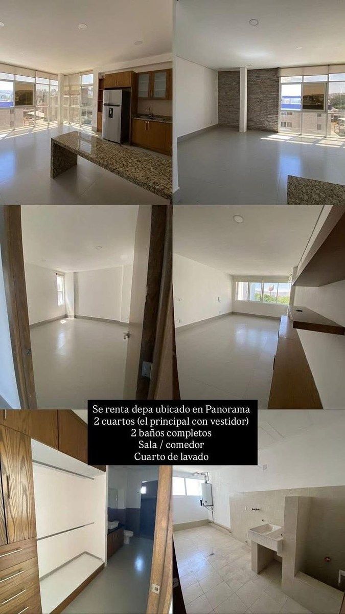 Departamento en renta en Panorama — foto 1
